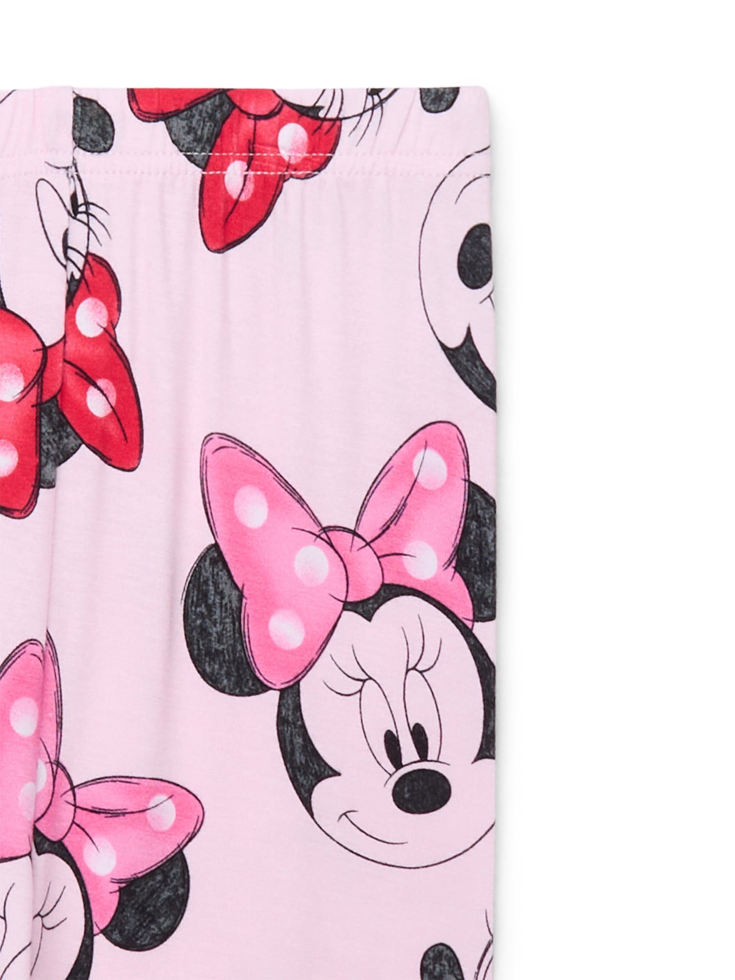 Minnie Mouse Girls Top and Pants Pajama Set, 2-Piece, Sizes 4-10