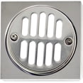 thumbnail image 1 of Monogram Brass MB-SDC-200 Decorative 4-1/4" Shower Strainer Square Set, 1 of 2