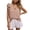 Beige, variant on Womens Workout Tank Tops Women's Casual V Neck Flutter Ruffle Hem Crop Tank Cami Tops for Women Beige L