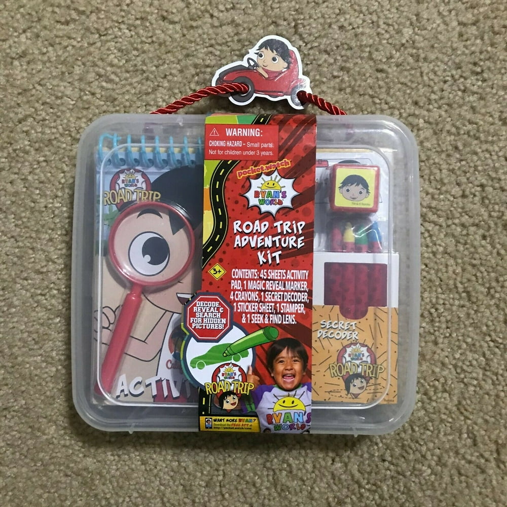 Ryan's World Road Trip Adventure Kit - Walmart.com - Walmart.com