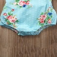 thumbnail image 3 of Baby Girl Flutter Sleeve Backless Romper Jumpsuit Boho Playsuit Summer Outfit, 3 of 6