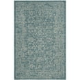 thumbnail image 5 of SAFAVIEH Courtyard Laurel Medallion Indoor/Outdoor Area Rug, Turquoise, 5' x 7', 5 of 5