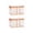 ORANGE B, variant on 1 Pack Clear Zippered Clothes Storage Bag – 17.3x13.3x9.8in, Foldable Blanket Container for Bedding, Comforters, Books