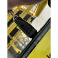 thumbnail image 3 of Reusable Shopping Cart Token/Key for Canadian Loonie and Quarter, Carbon Fiber Plastic with Metal Ring (3 Pack), 3 of 7