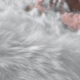 thumbnail image 4 of LAICAIW Area Rug 4x6 Grey Faux Fur Rug Fluffy Rug Fuzzy Rug for Living Room Machine Washable Area Rugs for Bedroom Boho Rug Plush Rug, Sheepskin, 4 of 6