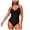 Black, variant on Yammkia Best Bathing Suits Women Women Tummy Control One Piece Swimsuit - Push Up Bathing Suit Full Coverage Slimming Swimwear(Wine,M)