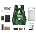 thumbnail image 4 of Balery St Patrick's day Mochila Ligera para Hombres y Mujeres – Resistente y Impermeable, Ideal para la Escuela, el Trabajo, los Viajes y el Uso Diario, 4 of 7