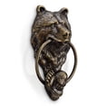 thumbnail image 2 of Aluminum Bear Doorknocker, 2 of 2