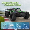 thumbnail image 2 of Allaugh High Speed RC Car, Remote Control Car Toy, 1:22 Scale 2WD off-Road RC Racing Car Truck with Headlight for 3-12Y Kids Adults (Green), 2 of 7