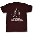 thumbnail image 1 of Conan The Barbarian Stronger Maroon T-Shirt, 1 of 1