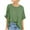 Army green, variant on Women Cotton T-Shirt Summer Casual Loose Fit Short Sleeve Top