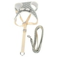 thumbnail image 3 of Arnés de Chaleco transpirable Bling Bling para gatos con Correa ajustable M, 3 of 12