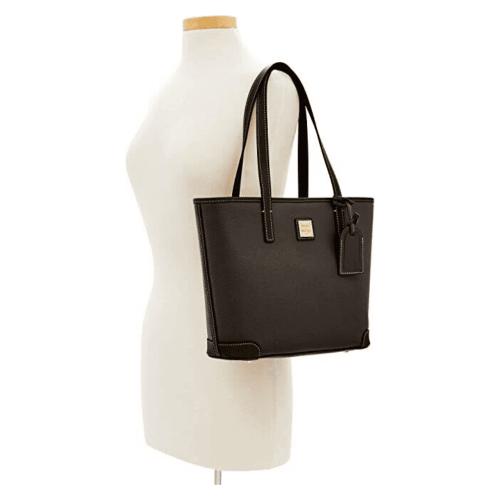 Dooney and Bourke Pebble Grain Charleston Bag Black Walmart
