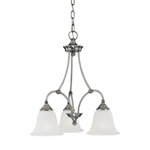 Elk Home 20-Inch Wide Harmony Chandelier, Traditional, Satin Pewter