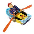 thumbnail image 1 of Tabletop Row Boat Ornament, Multifunctional Mechanical Structure Row Boat Decor Wind Up Mechanism Rugged Iron  for Homes, 1 of 7