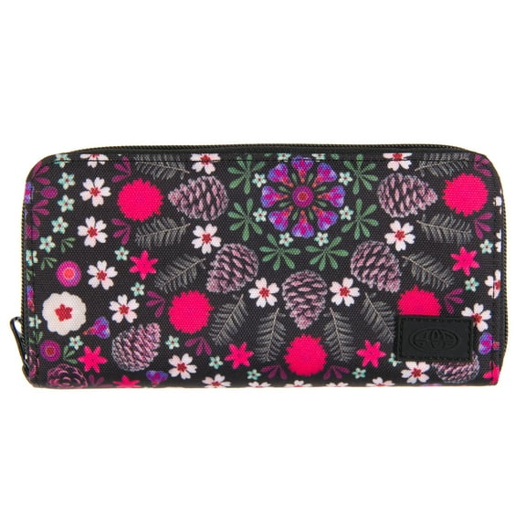 Layne Polyester Wallet [Asphalt Grey]