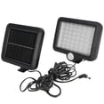 thumbnail image 2 of Lámpara de pared exterior ABS con sensor solar de 56 LED para jardín, césped, calle, etc., 2 of 15