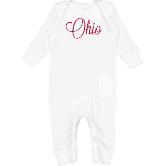 Inktastic Ohio Baby Romper Coveralls