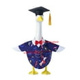 thumbnail image 2 of Graduation Goose Outfit - Festive Porch Decor Clothing for Plastic/Cement Geese, Graduation Theme Dress to Celebrate School Milestones, Durable Fabric Outfit for Outdoor Ambiance, 23in, A, 2 of 8