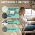 thumbnail image 4 of Almohadón de asiento premium de espuma Cushy Tushy con orificios ajustables, 4 of 7