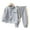 Gray, variant on Esaierr Toddler Kids Boys Sports Sweatshirt Set Tracksuit Zip up Sweat Jacket Baby Clothes Long Sleeve Sweatsuit Jogger Pants Casual Spring Fall Outfits Set for 1-5Y