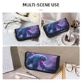 thumbnail image 5 of Bingfone Mystical White gorilla Jungle Print Pencil Case Large Capacity Pencil Pouch Pen Bag Office Stationery Organizer Multifunctional Pencil Bag for Women & Men, 5 of 6
