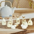 thumbnail image 6 of 10 Pieces Manger Scene Nativity Set Religious Figurines Handcrafted Resin for Christmas Living Room Mantel Decor, 6 of 9