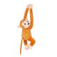 thumbnail image 1 of Monkey Soft Plush Toy, Cuddly and Soft Monkey Stuffed Animals Plush Toys Doll Monkey, Birthday Gift for Kids and Valentine's Day gift, Age 3+, 1 of 4