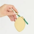 thumbnail image 4 of Cute Fruit Leather Bag Charm Y2K Strawberry Keychain with Zipper Backpack Kawaii Cutecore Mini Purse, 4 of 7