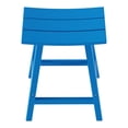 thumbnail image 5 of GARDEN 24" Inches Adirondack Plastic Outdoor Bar Stools for Patio, Pacific Blue, 5 of 6
