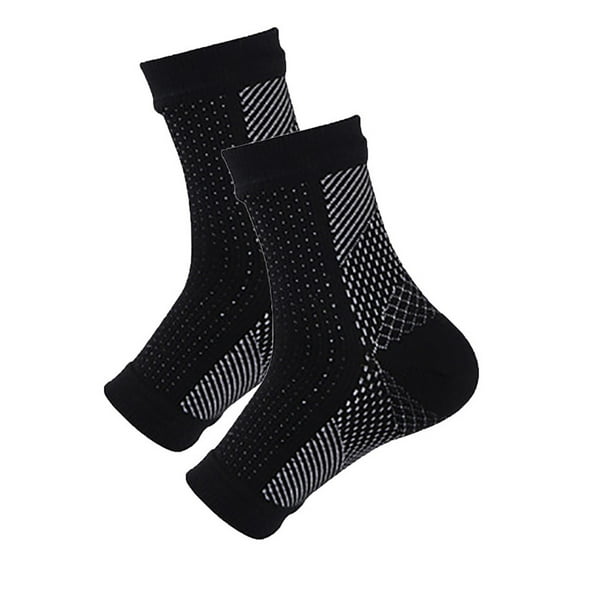 Xihbxyly Calcetines de Compresión, Calcetines de Soporte para El Tobillo, Calzado Transpirable para Aliviar El Dolor, Reducción de La Vibración Muscular Elástica, para Correr, Caminar y Fitness, Esti