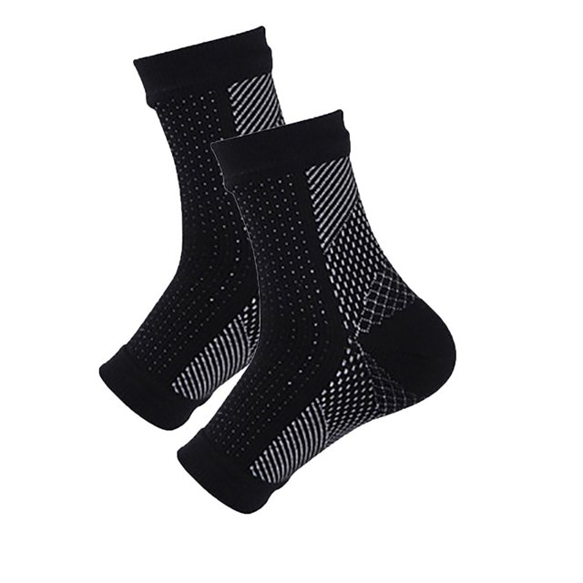 Xihbxyly Calcetines de Compresión, Calcetines de Soporte para El Tobillo, Calzado Transpirable para Aliviar El Dolor, Reducción de La Vibración Muscular Elástica, para Correr, Caminar y Fitness, Esti