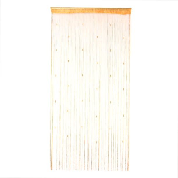 Paneles de cortina de cadena Puerta Cadena de cortina Panel de pared Franja Ventana Divisor de habitación Divisor ciego Borla perfecl Cortina de cuerdas de puerta