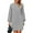 Grey, variant on PRETTYGARDEN Women's Oversized Sweater Dress Fall Long Sleeve Crewneck Chunky Knit Slouchy Winter Pullover Sweaters