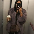 thumbnail image 2 of Women Plus Size Warm Winter Loose Plush Jacket Coat, 2 of 4