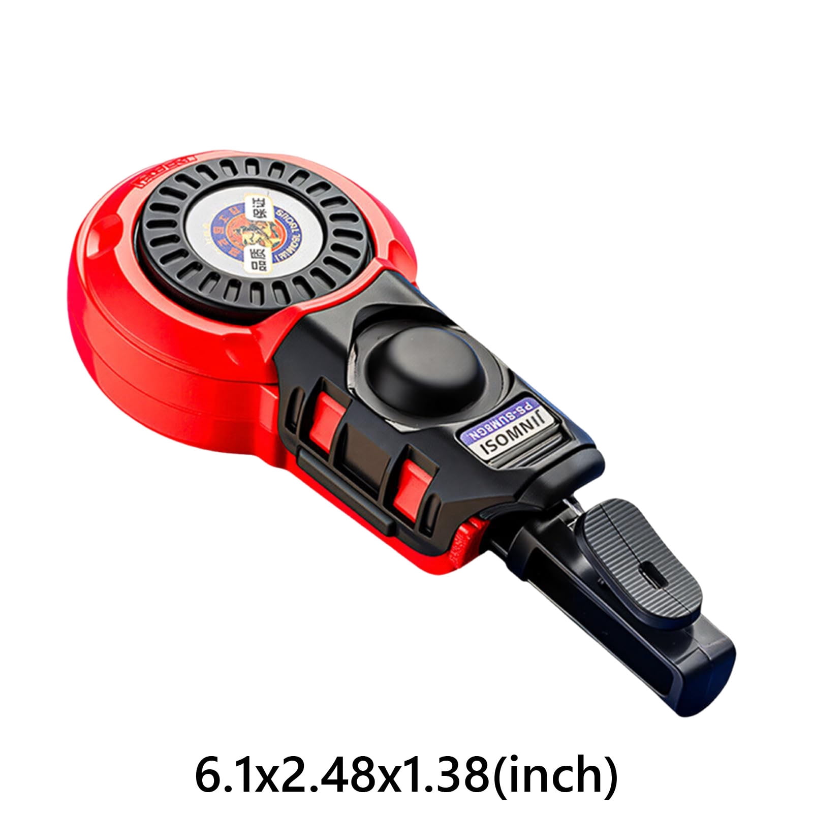 Hersfrd Construction Measuring Tool Automatic/manual Marking Tool Dual-mode Automatic Plastic Carpenter Ink Marker Duct Chalk Line Woodworking Measuring Tools (A)