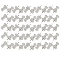 Uxcell Office Plastic Head Metal Point Stationary Thumb Tack Push Pin Clips 50pcs
