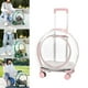 thumbnail image 3 of Estuche rígido para carrito de mascotas Tote Perros de transporte con bolsa de transporte de ruedas de ruedas portátil , do Colco Caja de la carretilla, 3 of 7