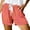 Watermelon Red-8, variant on Shorts for Women 2026 Summer Elastic High Waist Relaxed Fit Printed Workout Casual Shorts with Pockets