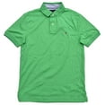 thumbnail image 1 of Tommy Hilfiger Mens Custom Fit Interlock Polo Shirt (S, Green), 1 of 1