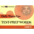 thumbnail image 1 of Pre-Owned Daily Warm-Ups for Test-Prep Words (Paperback) 0825144841 9780825144844, 1 of 1