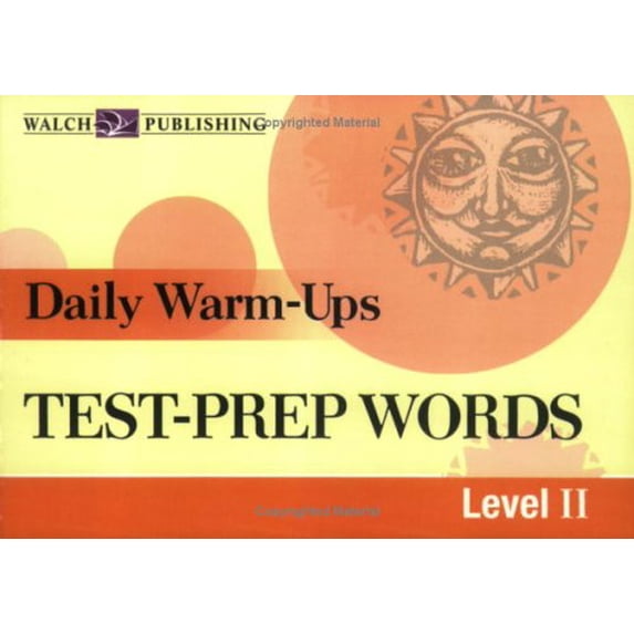 Pre-Owned Daily Warm-Ups for Test-Prep Words (Paperback) 0825144841 9780825144844