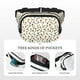 thumbnail image 5 of Fotbe Keys1 Cangurera Cuadrada con Estampado de Doble Capa, Bolsa de Cintura Ajustable Mini para Hombres y Mujeres, 5 of 9