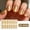 ZE-0428, variant on Glitter Gradient Nail Polish Strips, Buy 2 Get 1 Free,Self-Adhesive Full Nail Wraps for Women, Long-Lasting Nail Stickers with Nail File, Salon-Quality DIY Manicure Decals