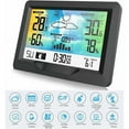 thumbnail image 4 of Station Météo Sans Fil, Station Météo Radio avec Capteur Extérieur, Station Météo Radio Multifonction avec Humidité, Baromètre, Hygromètre, Prévisions Météo, 4 of 5