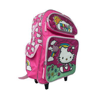 hello kitty backpack toys r us Hello Kitty Mini Collectable Sanrio Pastel Rainbow Backpack with 6 Surprise  Toys - Real Littles