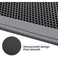 thumbnail image 5 of Cat Litter Mat Grey Trapping for Litter Box, No-Slip & Large, Urine & Waterproof, Honeycomb Double Layer Anti Tracking Kitty Mats, Washable Easy Clean, 5 of 8
