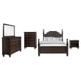 thumbnail image 2 of Andover 5-piece California King Bedroom Set Dark Oak, 2 of 5