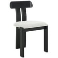 thumbnail image 5 of Safavieh Cayde Modern Wood Dining Side Chairs, White / Black / Gray, 5 of 8