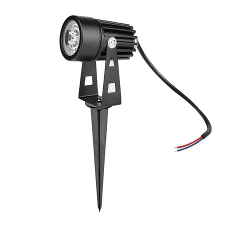 

DIPVSLUNE 3W LED Mini Lawn Garden Flood Light Yard Patio Path Spotlight Lamp Waterproof Warm White AC/DC 12V